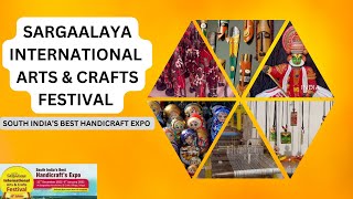 Sargaalaya Art amp Craft Village Tour  Explore International Arts and Crafts Festival 🎨✨ artist [upl. by Bywoods]