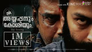 Ayyappanum Koshiyum Theme Song ayyappanumkoshiyum bgm status malayalam saitechywhatsappstatus [upl. by Shepp382]