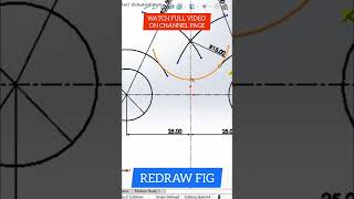 Redraw figure Engineering Drawing engineeringdrawing [upl. by Nahor]