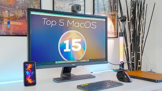 MacOS Sequoia  Top 5 Practical Features Youll Use DAILY [upl. by Ekez]