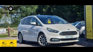 Ford SMax 20 TDCi Vignale Powershift Euro 6 ss 5dr EX17OVG httpswwwmandrmotorscouk [upl. by Pretrice]