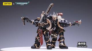 Joytoy officially announced new Warhammer 40000 Chaos Space Marines Black Legion Warband posable [upl. by Hoisch]