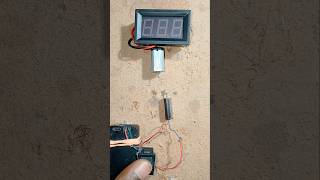 How much voltage electricity will the mini drone motor generate • Dc motor [upl. by Nylhsa426]