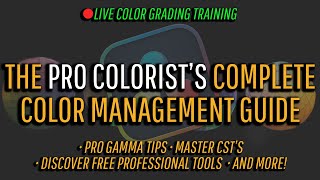 The Pro Colorist Guide To Color Management in 2024 [upl. by Raveaux427]