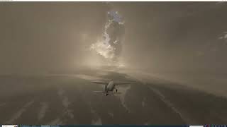 A Cessna Caravan Arrives At quotShageluk Airstripquot PAHX Alaska As A Storm Develops [upl. by Nelra]