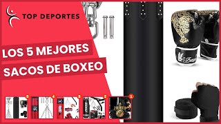 Los 5 mejores sacos de boxeo [upl. by Karlow457]