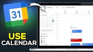 How To Use Google Calendar 2024 For Beginners  Easy Guide [upl. by Einahets]