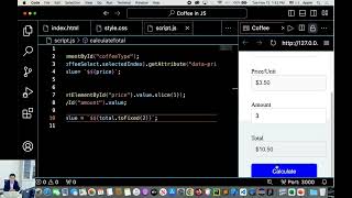 Coffee Payment Bills in JavaScriptPart02 viralvideo website follow [upl. by Etteyniv]