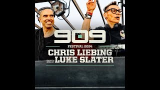 CHRIS LIEBING B2B LUKE SLATER AT 909 FESTIVAL AMSTERDAM 12062024 ONLYTEKNO COLLECTION 1100 [upl. by Aronle]