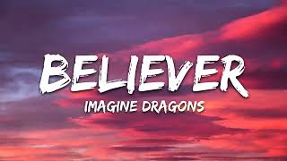 Imagine Dragons  Believer 10 HOURS  Lyrics [upl. by Arahsal173]