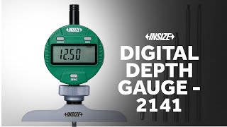 Insize 2141 Series Digital Depth Gauge Operation  Cutwel TV [upl. by Igic]