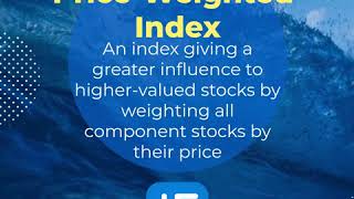 PriceWeighted Index  Super Stocks Market Concepts [upl. by Clementia]