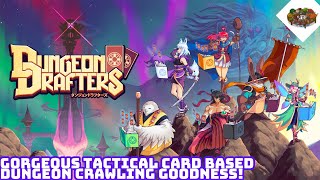 Gorgeous Tactical Card Based Dungeon Crawling Goodness  Dungeon Drafters [upl. by Trub267]