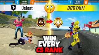 How To Win Every CS RANK in Free Fire  3 Pro Tips And Tricks🔥  FireEyes Gaming [upl. by Ecirad]