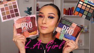 LA GIRL PRO PALETTES  Review amp Tutorial [upl. by Zaccaria]