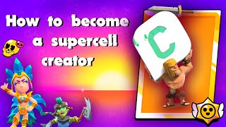 HOW to BECOME a supercell creator 2024✨ [upl. by Hctim]