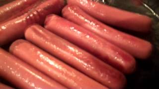 How to Grill Hotdogs Indoors Cast Iron skillet Recipe by dishwithtrish [upl. by Maryanne]