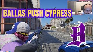 Ballas Try Pushing Cypress Turf… Nopixel 40  GTA RP [upl. by Senaj]