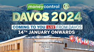 Davos 2024 World Economic Forum Kicks Off From 15th January  Watch Live on Moneycontrol [upl. by Ggerk]