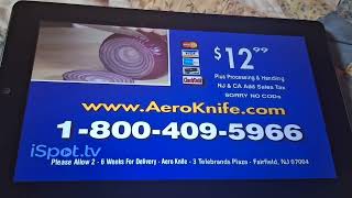 Aero Knife Commercial 2013 Color Is Blue 133 💙 [upl. by Najram]