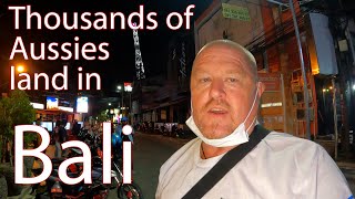 Thousands of Aussies arrive in Bali [upl. by Ayn]