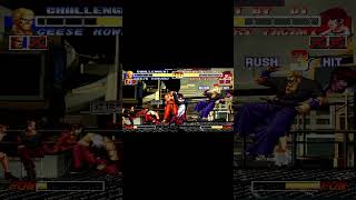 KOF96 🥋 Geese Vs Iori  Iori’s Epic Stunning Comeback Victory 🎮 🎯  Geese Falls Hard 💥 [upl. by Jeb]