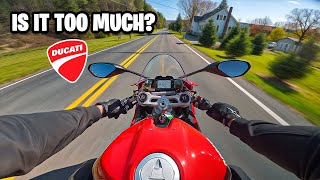 1000CC BIKE VS BEGINNER RIDER [upl. by Oicnanev840]