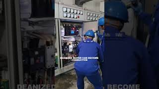 Can Deionized Water Clean Electrical Panels shorts [upl. by Nhtanhoj]