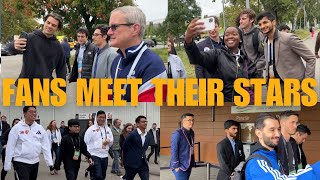 Fans Are Excited To Meet Their Chess Stars As They Arrive For The 45th Chess Olympiad Budapest 2024 [upl. by Ydnat]