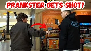 YouTube prankster Tanner Cooks stunt goes badly wrong [upl. by Kylah512]