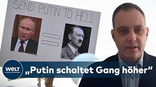 KRIEG IN DER UKRAINE quotStelle mit Horror fest wie sehr Putin den Bezug zur Realität verloren hatquot [upl. by Enail]