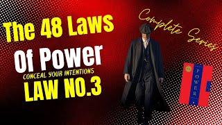 law No3 Of 48 Laws Of Power  Conceal Your Intentions  physchology laws  Robert Greene series [upl. by Laro]