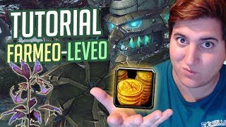 WoW BFA  Tutorial TRUCO FARMEOLEVEO oro niveles plantas y menas en Español  TeamRandomPlay [upl. by Swart692]