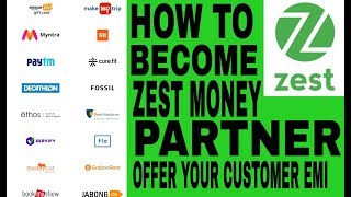 HOW TO BECOME ZESTMONEY PARTNER AND OFFER YOUR COMPANY EMI [upl. by Drawd]