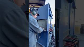 Adding Load To A 2MW Caterpillar generatorsource caterpiller diesel l [upl. by Graf664]