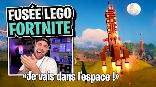 On fait décoller une fusée pour aller dans lespace sur Lego Fortnite [upl. by Marriott291]