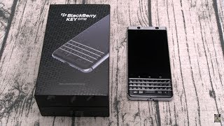 Blackberry KEYone Unboxing And First Impressions [upl. by Shell813]