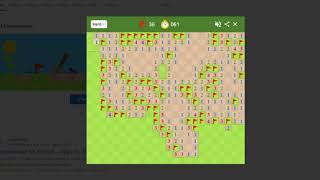 Google Minesweeper Speedrun PB Hard Difficulty 1m35s  105th Place  Massive timesave [upl. by Nassah]