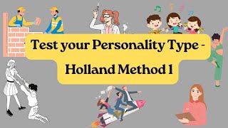 Test your personality type using Holland Code Method 1 [upl. by Hteboj395]