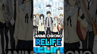 Un anime SCHOOL LIFE à ABSOLUMENT VOIR  RELIFE 😊 [upl. by Akitan]