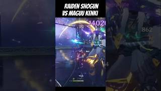 Genshin impact Raiden Shogun vs Maguu Kenki genshinimpact hoyocreators raidenshogun [upl. by Eak]