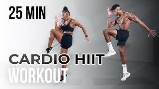 FULL BODY  CARDIO HIIT  25 MINUTES  BEGINNERS  WITHOUT EQUIPMENT [upl. by Aiki]