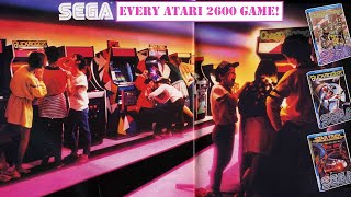 Every Sega Atari 2600 Game [upl. by Abigale30]