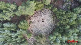 TUMULUS DE LELZIERE Cévennes la commune du Chambon vallée du Luech [upl. by Immot]