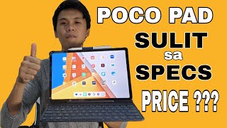 POCO PAD  Finally nag Release na si POCO ng Tablet ang Tanong SULIT ba ito sa Specs at Price [upl. by Akiras]