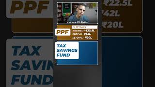 PPF vs TaxSaving FUND  Ankur Warikoo shorts [upl. by Gretchen]