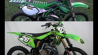 Epic 2002 KX250 Build Transformation [upl. by Lyell]