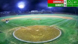 Woodstock River Bandits host the Front Royal Cardinals [upl. by Ram66]