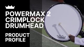 Powermax 2 Crimplock Drumhead  Remo [upl. by Ssitnerp]