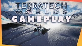 ARCTIC BIOME Gameplay in TERRATECH WORLDS [upl. by Afatsom]